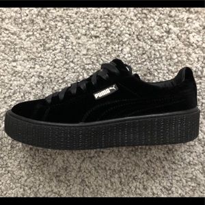 PUMA Fenty Velvet Creeper Sneaker- Lightly Worn
